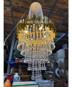 Đèn chùm hộp nhôm 60x105cm