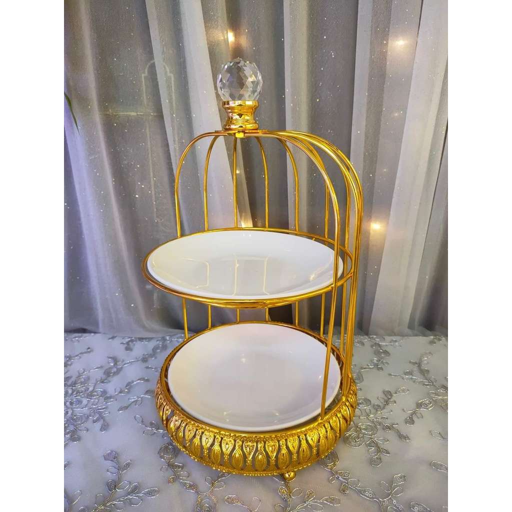 Khay bánh lồng chim trang trí đám cưới