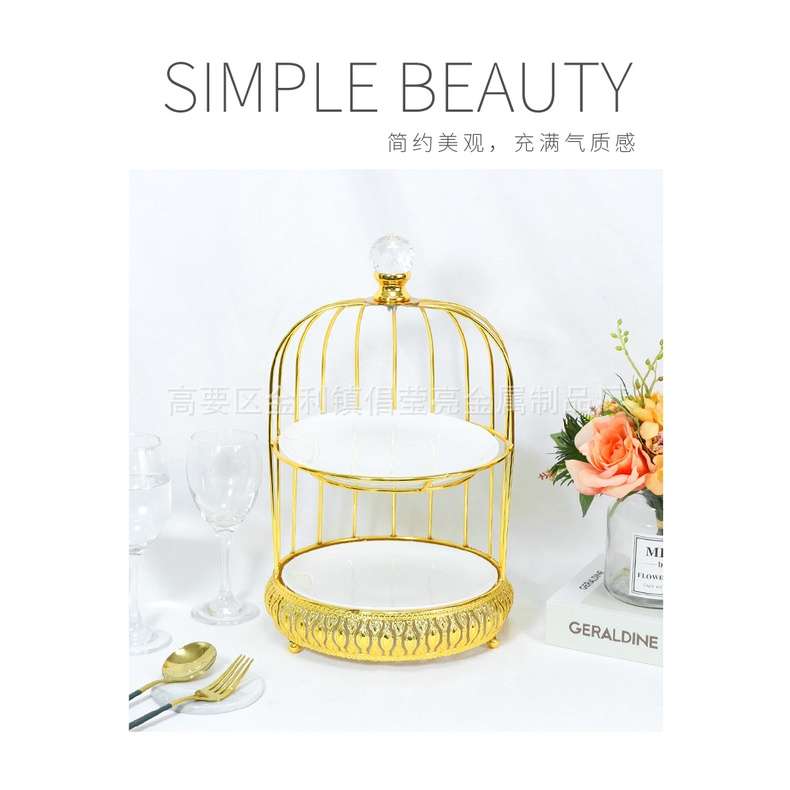 Khay bánh lồng chim trang trí đám cưới