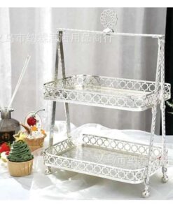 Khay bánh hình xích đu trang trí đám cưới
