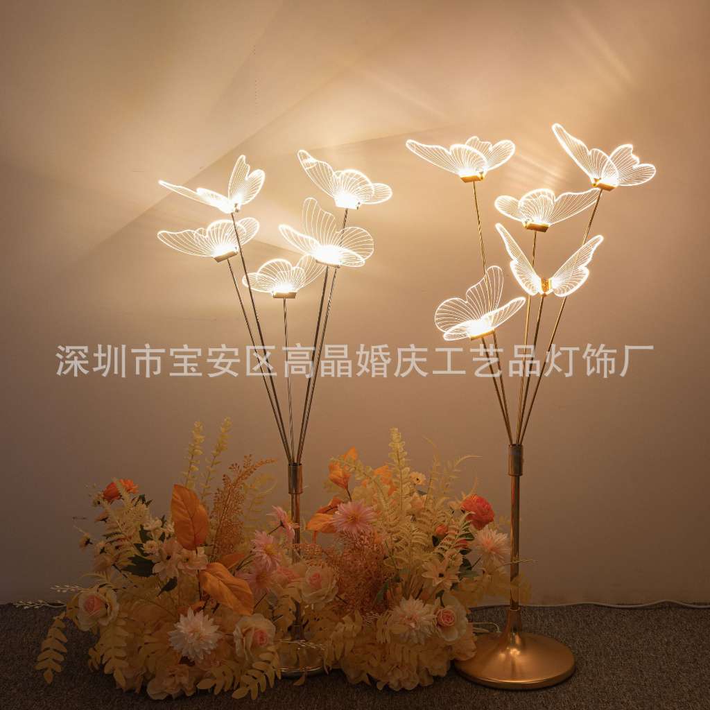 Đèn dẫn lối 5 đầu bướm meca