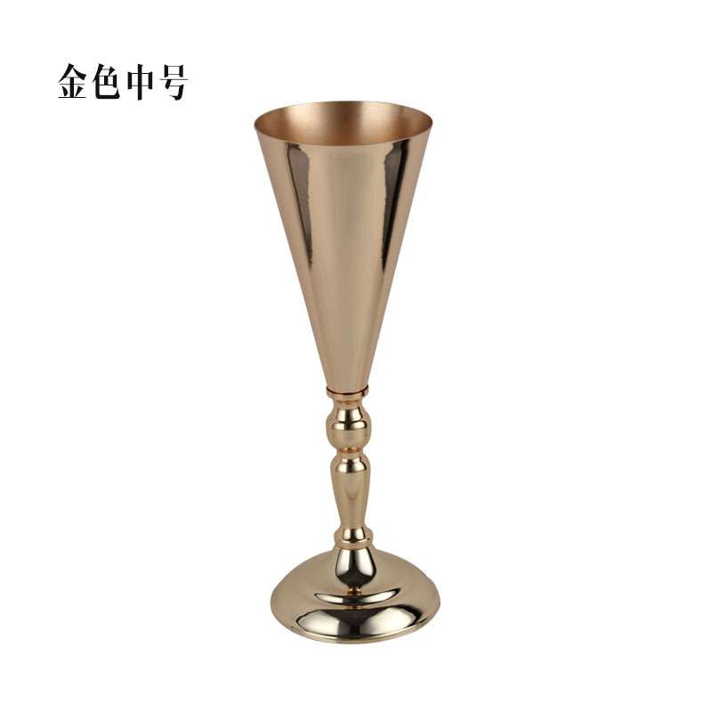 Trụ hoa hình phễu 3 kích thước trang trí đám cưới