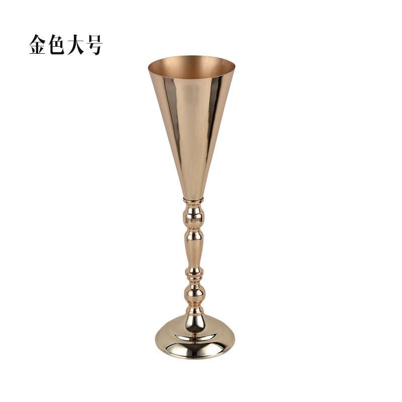 Trụ hoa hình phễu 3 kích thước trang trí đám cưới