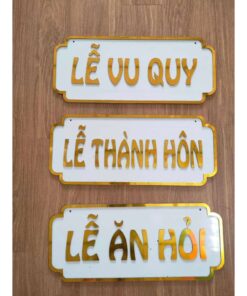 Bảng treo cổng đám cưới