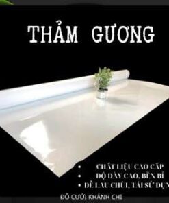 Thảm gương, phông gương khổ 2m dẫn lối đám cưới, sự kiện thời trang, phụ kiện chụp hình Studio thời trang