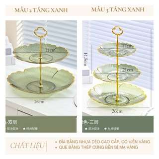 Khay đựng bánh kẹo trang trí ngày Tết bằng nhựa hình lá sen đám cưới nhà hàng khách sạn