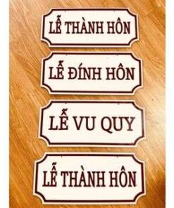 Bảng lễ thành hôn ăn hỏi vu quy đính hôn treo cổng đám cưới đám ăn hỏi rạp cưới