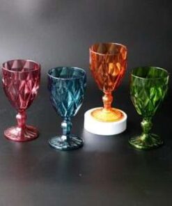 Ly nhựa 330ml phong cách cổ điển trang trí bàn gia tiên đám cưới đám hỏi nhà hàng khách sạn